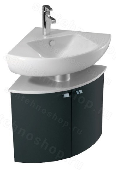 Угловая мебель Jacob Delafon Odeon Up серый антрацит