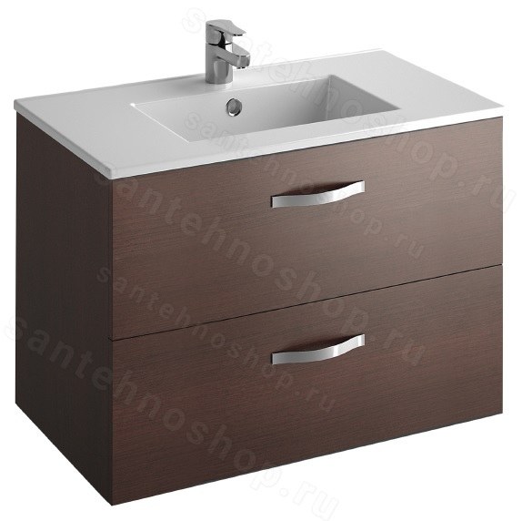 Мебель Jacob Delafon Ola 80 темный дуб