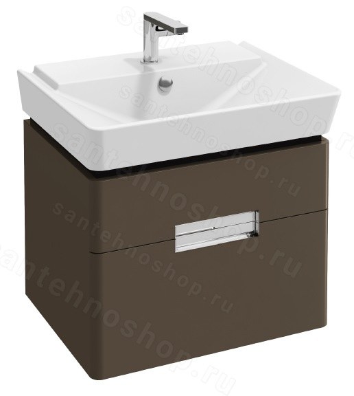 Мебель Jacob Delafon Reve 60 2 ящика, светло-коричневый лак