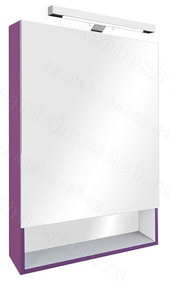 Зеркальный шкаф Roca Gap 60 фиолетовый