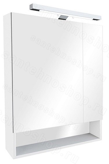 Зеркальный шкаф Roca Gap 70 глянцевый белый
