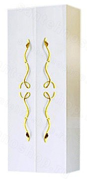 Пенал Clarberg Due Amanti 50 белый, золото