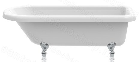 Акриловая ванна KNIEF ROLL TOP XL