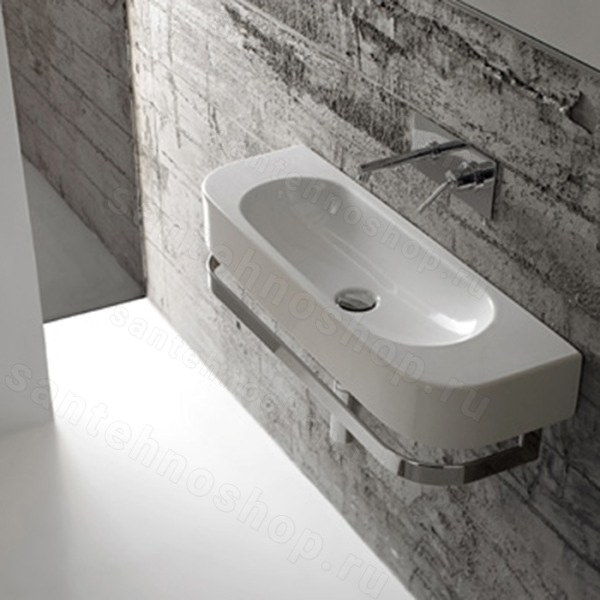 Раковина Globo Forty3 SCT70 отверстие слева