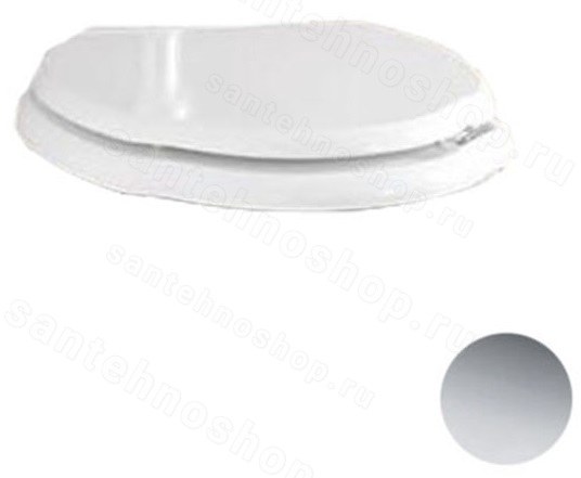 Сиденье Devon&Devon Westminster белый/хром