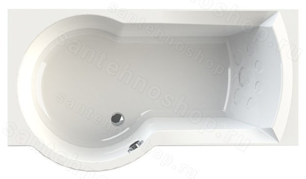 Акриловая ванна Radomir Валенсия 170x95 L