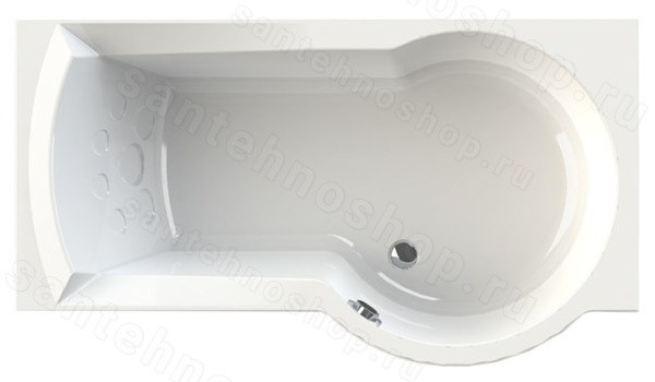 Акриловая ванна Radomir Валенсия 170x95 R