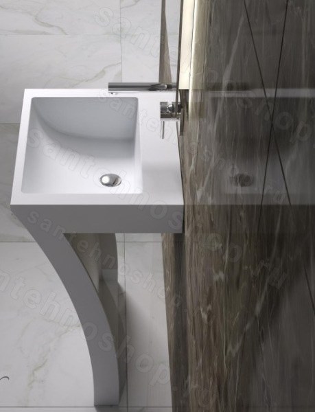 Раковина NS Bath NSF-58430 step матовая