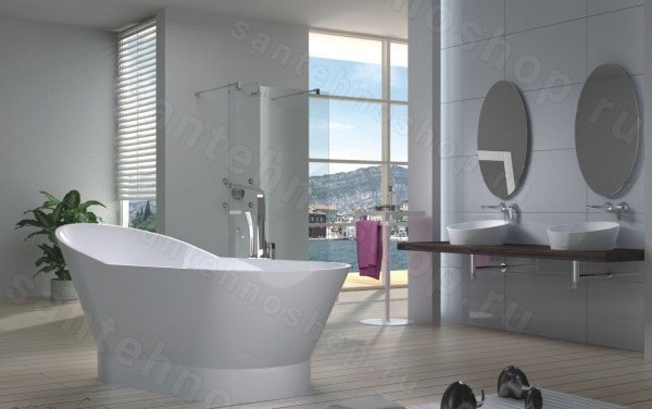 Ванна из искусственного камня NS Bath NSB-17760 матовая