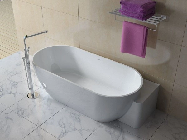 Ванна из искусственного камня NS Bath NSB-18805 матовая