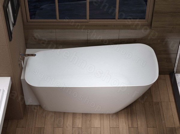 Ванна из искусственного камня NS Bath NSB-16805-L матовая