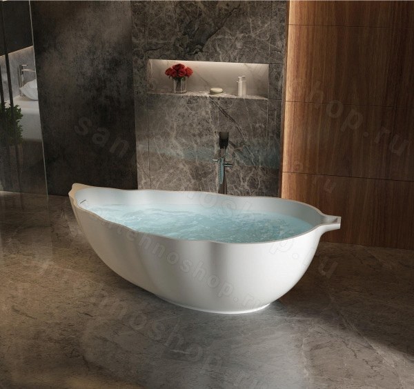 Ванна из искусственного камня NS Bath NSB-17850 матовая