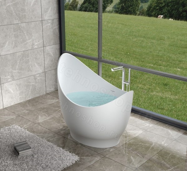 Ванна из искусственного камня NS Bath NSB-12091 матовая