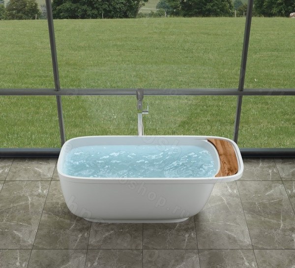 Ванна из искусственного камня NS Bath NSB-16572 матовая