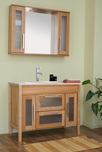 Комплект мебели для ванной комнаты Аллигатор Polo ALP 100A