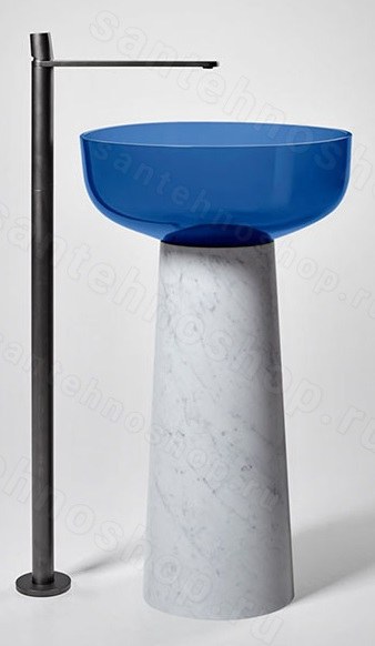 Раковина Antonio Lupi Albume 10 Cobalto-Marmo Carrara