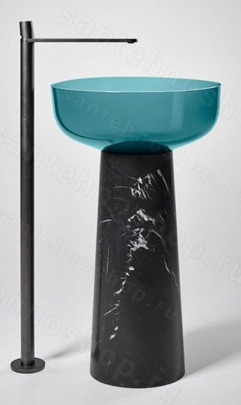 Раковина Antonio Lupi Albume 10 Petrolio-Nero Marquinia
