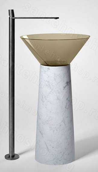 Раковина Antonio Lupi Albume 11 Nebbia-Marmo Carrara