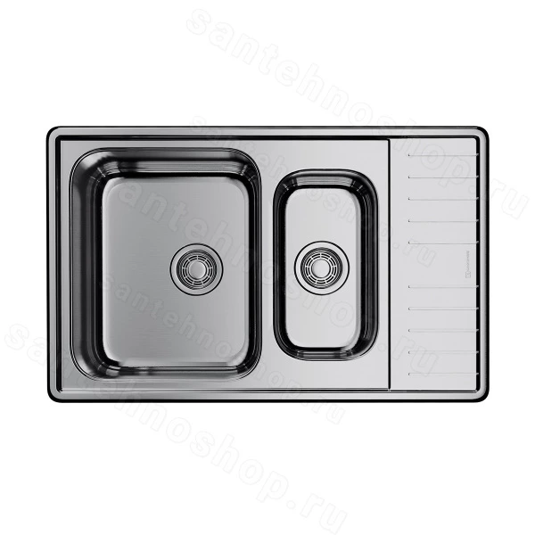 Кухонная мойка Omoikiri Sagami 79-2-IN нержавеющая сталь