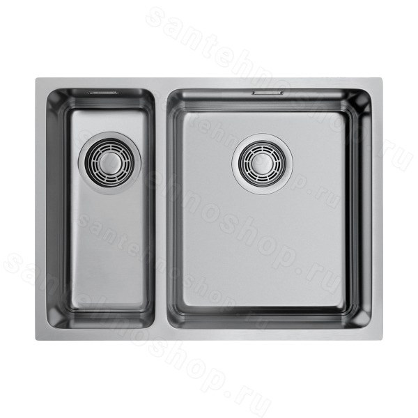Кухонная мойка Omoikiri Tadzava 58-2-U/IF-IN-R нержавеющая сталь