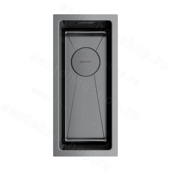 Кухонная мойка Omoikiri Taki 20-U/IF-GM нержавеющая сталь