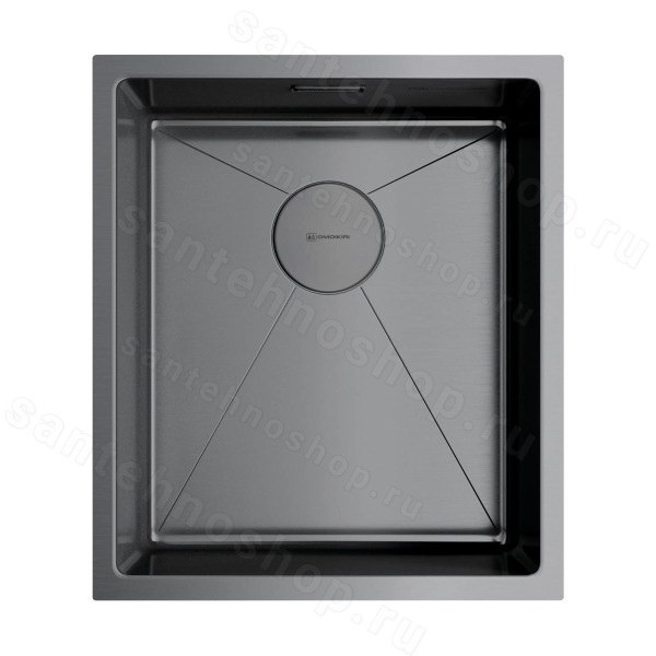 Кухонная мойка Omoikiri Taki 38-U/IF-GM нержавеющая сталь