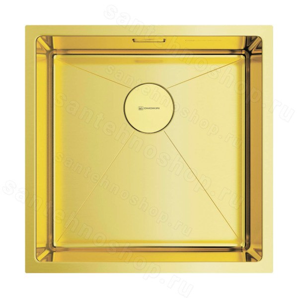 Кухонная мойка Omoikiri Taki 44-U/IF-LG нержавеющая сталь