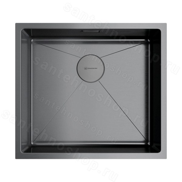 Кухонная мойка Omoikiri Taki 49-U/IF-GM нержавеющая сталь