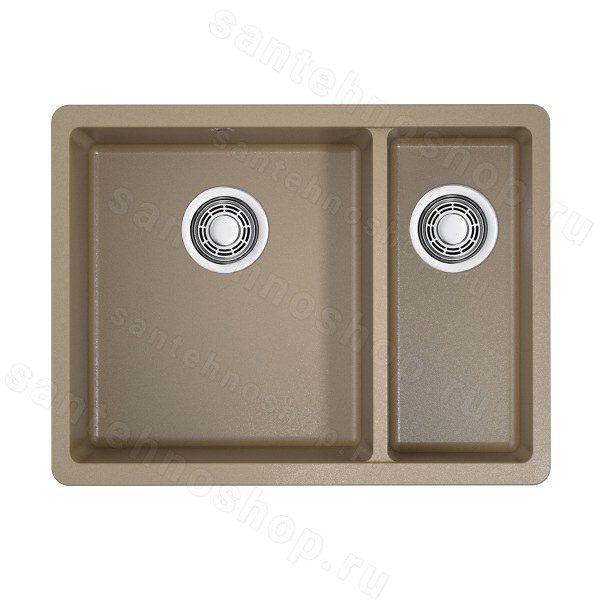 Кухонная мойка Omoikiri Kata 55-2-U-CA искусственный гранит