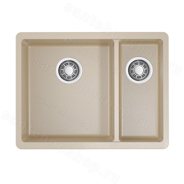 Кухонная мойка Omoikiri Kata 55-2-U-SA искусственный гранит