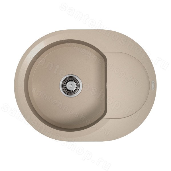 Кухонная мойка Omoikiri Sakaime 60E-SA искусственный гранит