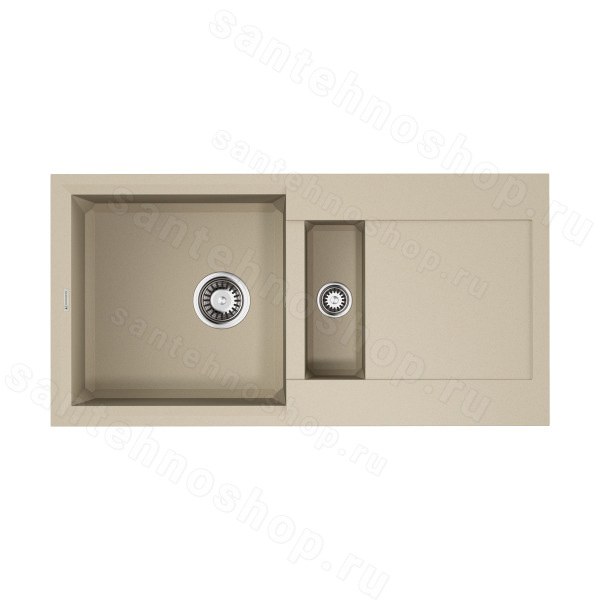 Кухонная мойка Omoikiri Sakaime 86-2-SA искусственный гранит