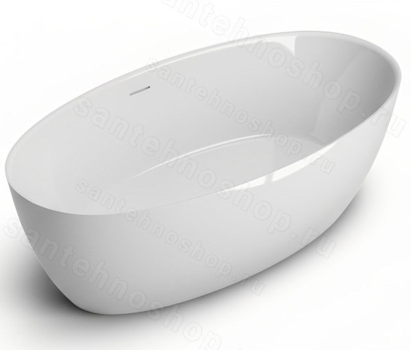 Ванна Salini Alda 160x70 S-Sense из искусственного камня