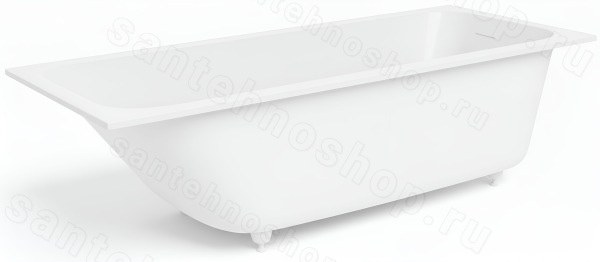 Ванна Salini Orlanda kit 170x80 S-Sense матовая из искусственного камня