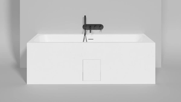 Ванна Salini Orlanda Axis Kit 190x80 из искусственного камня