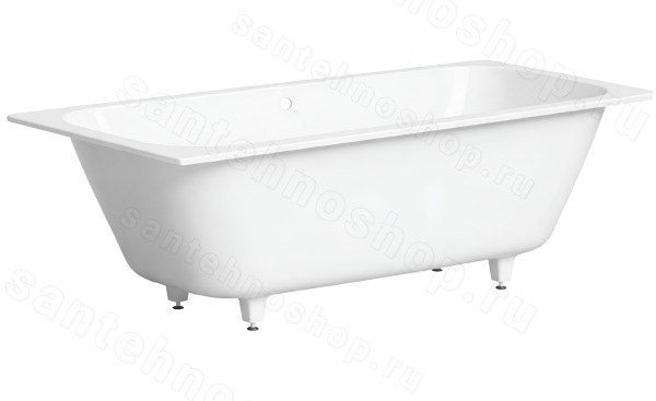 Ванна Salini Orlanda Axis 180x80 S-Sense глянцевая из искусственного камня