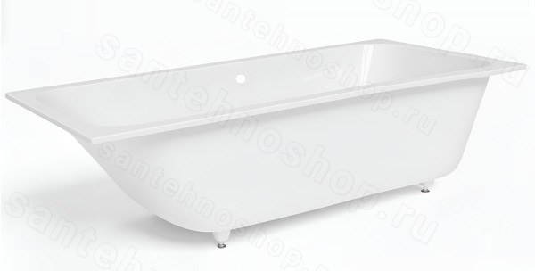 Ванна Salini Orlanda Axis 180x80 из искусственного камня