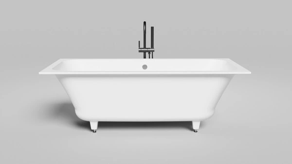 Ванна Salini Orlanda Axis 190x80 S-Sense матовая из искусственного камня