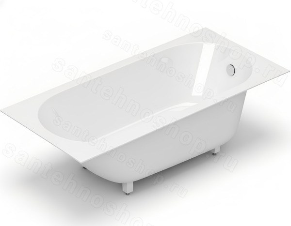 Ванна Salini Ornella 180x80 из искусственного камня