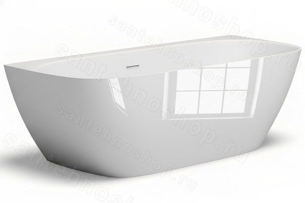 Ванна Salini Sofia Wall 170x80 S-Sense из искусственного камня