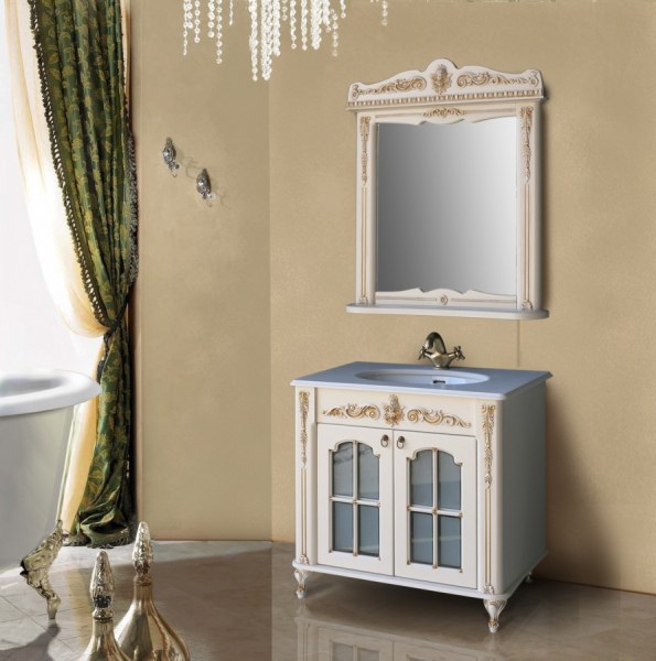 Комплект мебели для ванной комнаты Атолл Бисмарк