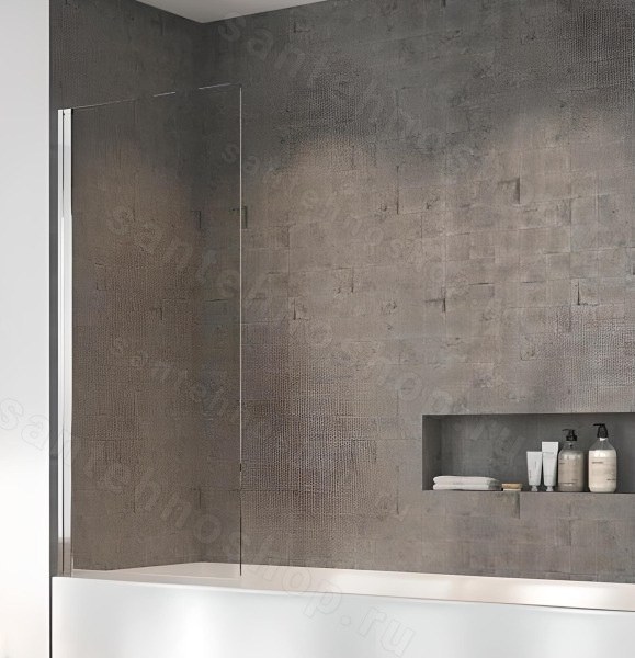 Шторка на ванну Radaway Nes PNJ I 100x150 L, профиль хром