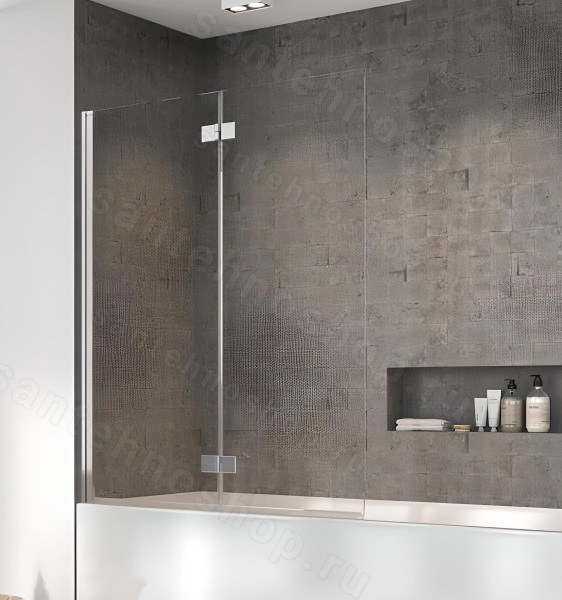 Шторка на ванну Radaway Nes PND I 110x150, профиль хром