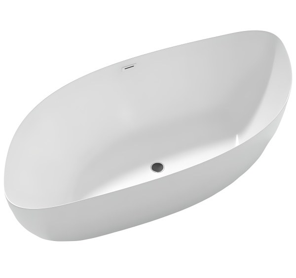 Отдельностоящая акриловая ванна Black&amp;White SB222 180x90