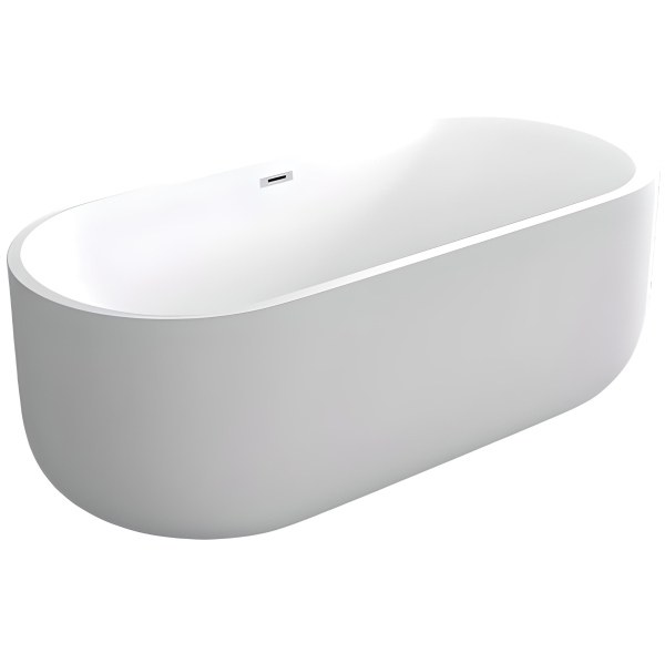 Отдельностоящая акриловая ванна Black&amp;White SB109 170x80