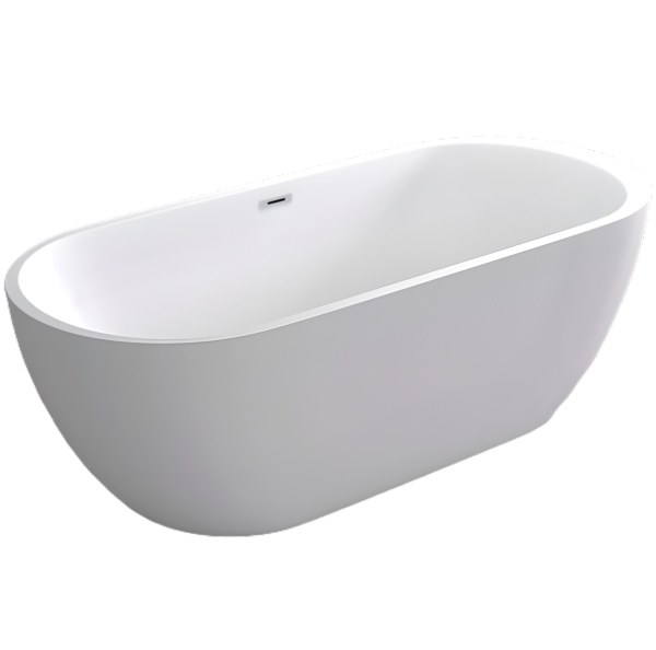 Отдельностоящая акриловая ванна Black&amp;White SB105 170x80