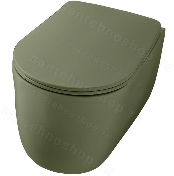 Подвесной унитаз Kerasan Nolita 531411 Verde Verde