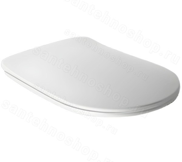 Сидение для унитаза Kerasan Tribeca Slim 519201 белое , белое