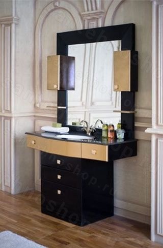 Комплект мебели для ванной комнаты Аллигатор Kvadro-C