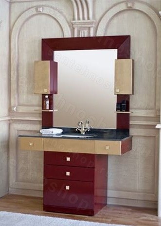 Комплект мебели для ванной комнаты Аллигатор Kvadro-D К